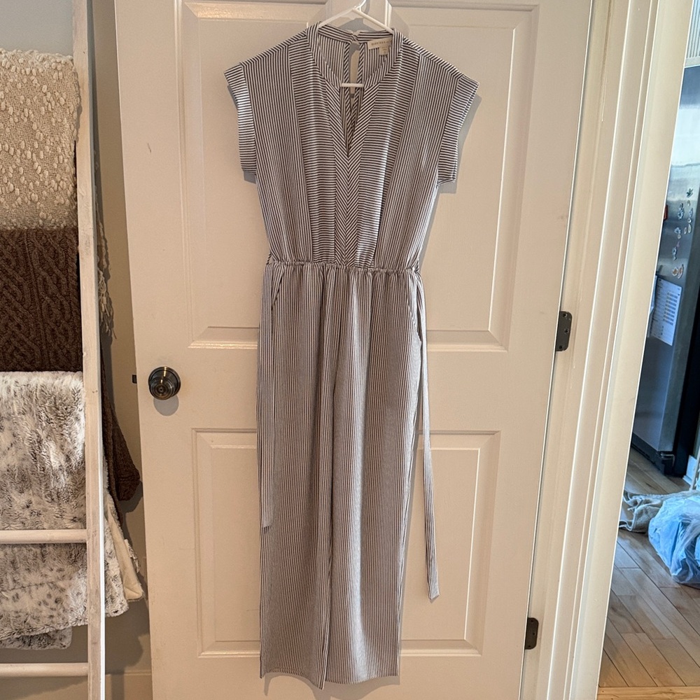 Striped Gray jumpsuit